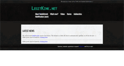 Desktop Screenshot of legitkink.net