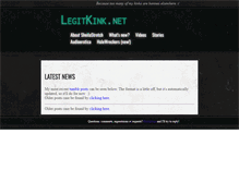 Tablet Screenshot of legitkink.net